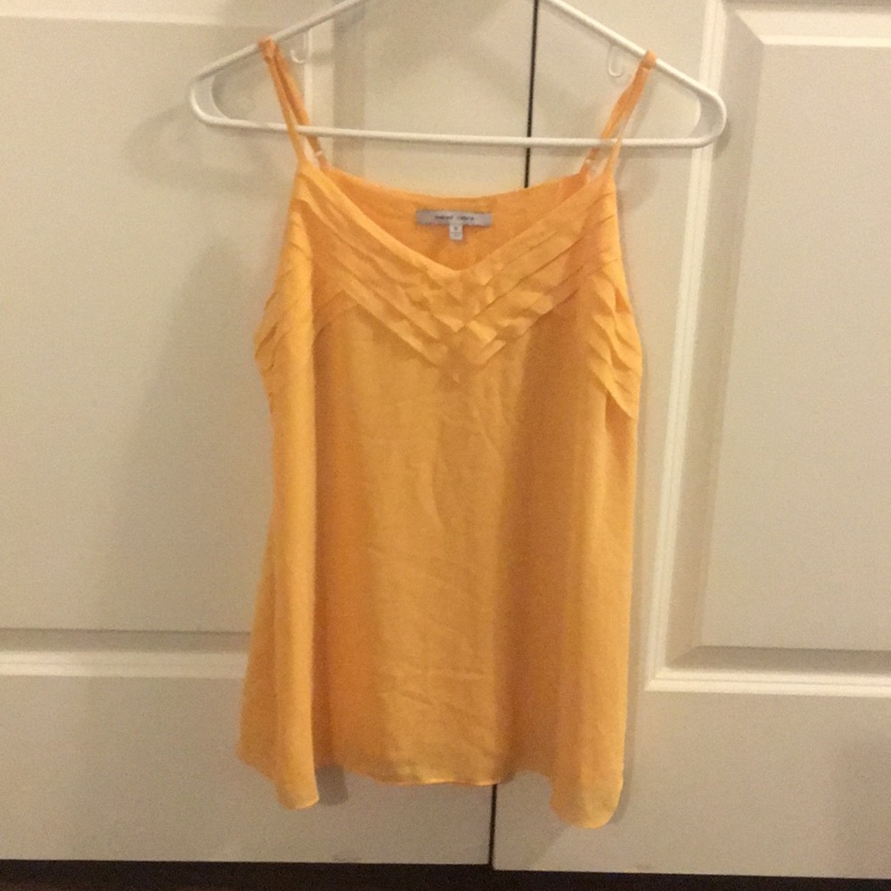 Pale orange dress tank